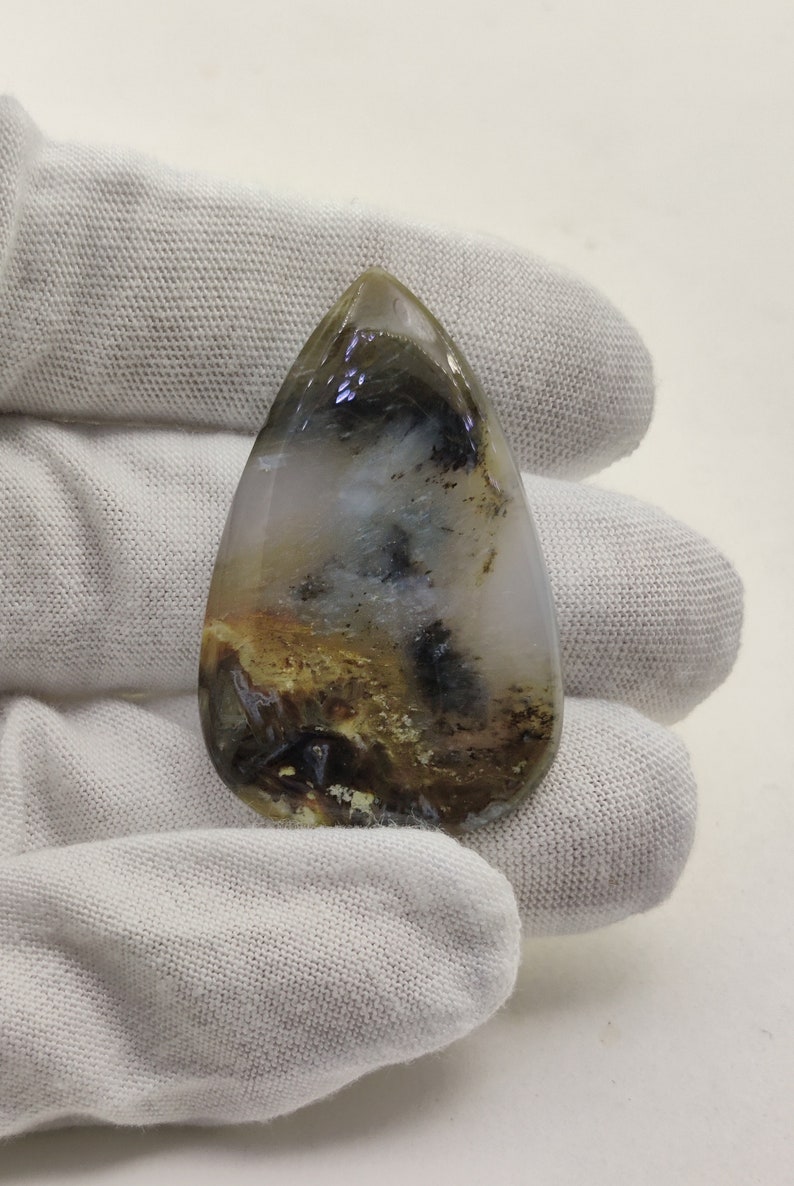 Natural Turkish Stick Agate. Cabochon Stick Agate. Cabochon Gemstone