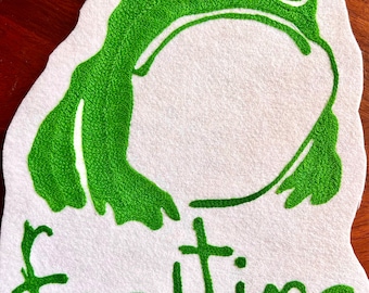 Feedtime frog patch