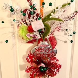 Grinch Tree Topper, Grinchmas Tree Topper