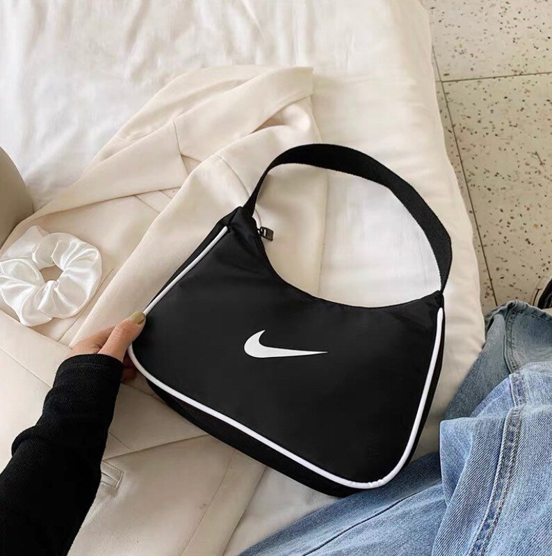 reworked nike shoulder bag