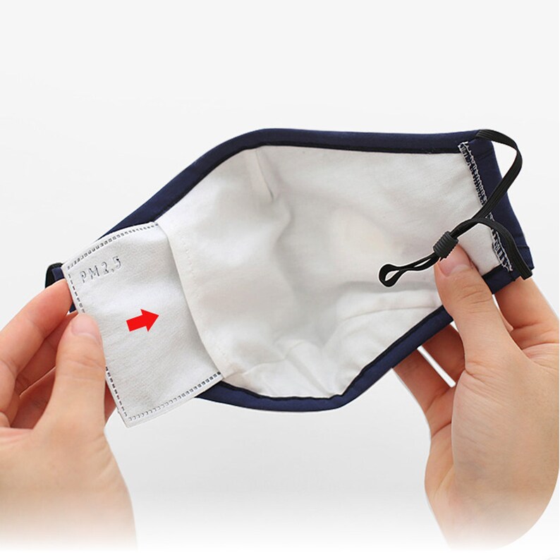 Mask Filter Face Mask Filter PM 2.5 Replacement Filters PM - Etsy