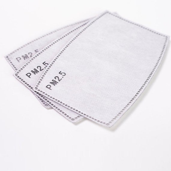 Mask Filter Face Mask Filter PM 2.5 Replacement Filters PM Etsy