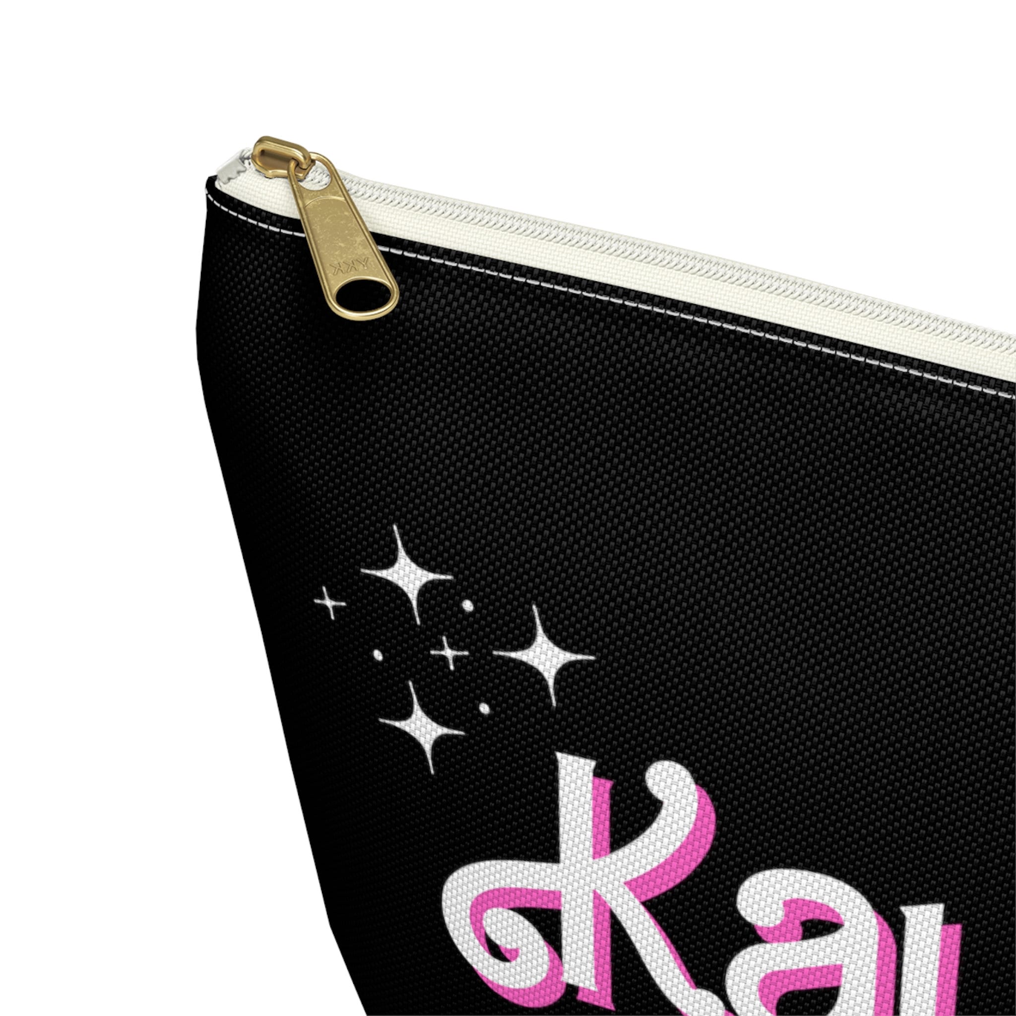 Personalized Makeup Bag, Pencil Bag, Pink Doll Party Favor, Bridesmaid Gift, Cheer Team Gift, Hair Accessories, Gift For Girl Friend