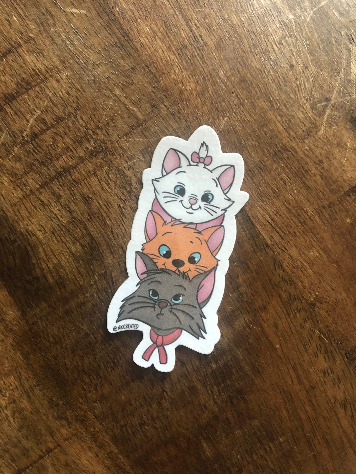 Aristocats Kitten Stickers Waterproof | Etsy
