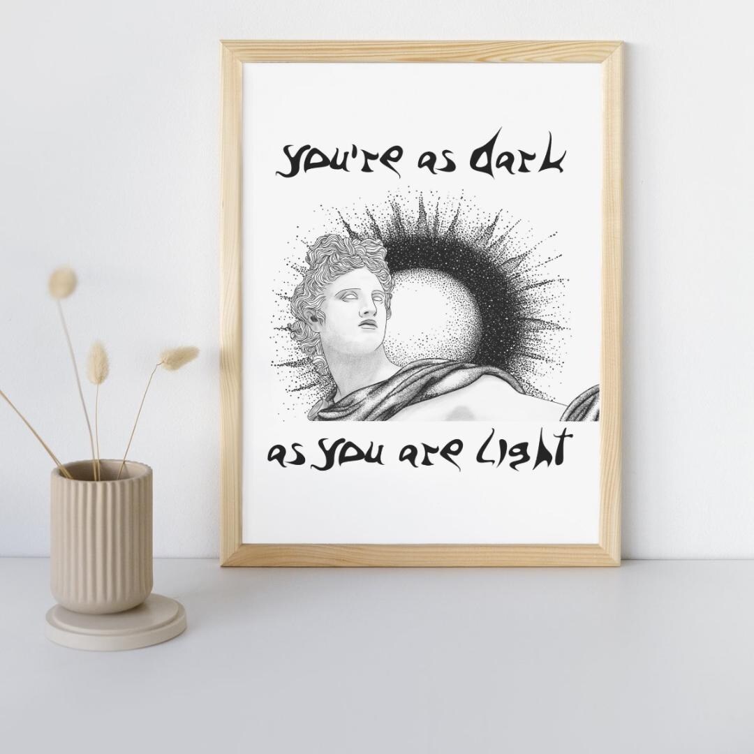 Apollo Artwork A3 Digital Printable Poster - Etsy