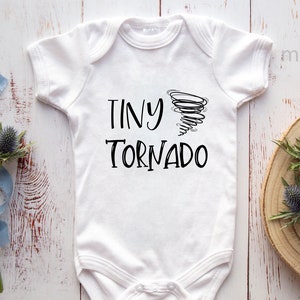 Tiny Tornado Bodysuit - Newborn Gift - Fun Baby Vest - Baby Gift Ideas - Baby Bodysuit