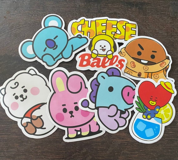 BT21 Stickers // Read Description Etsy