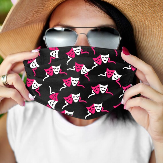 Broadway Mask Broadway Musical Mask Musical Theatre Mask Etsy