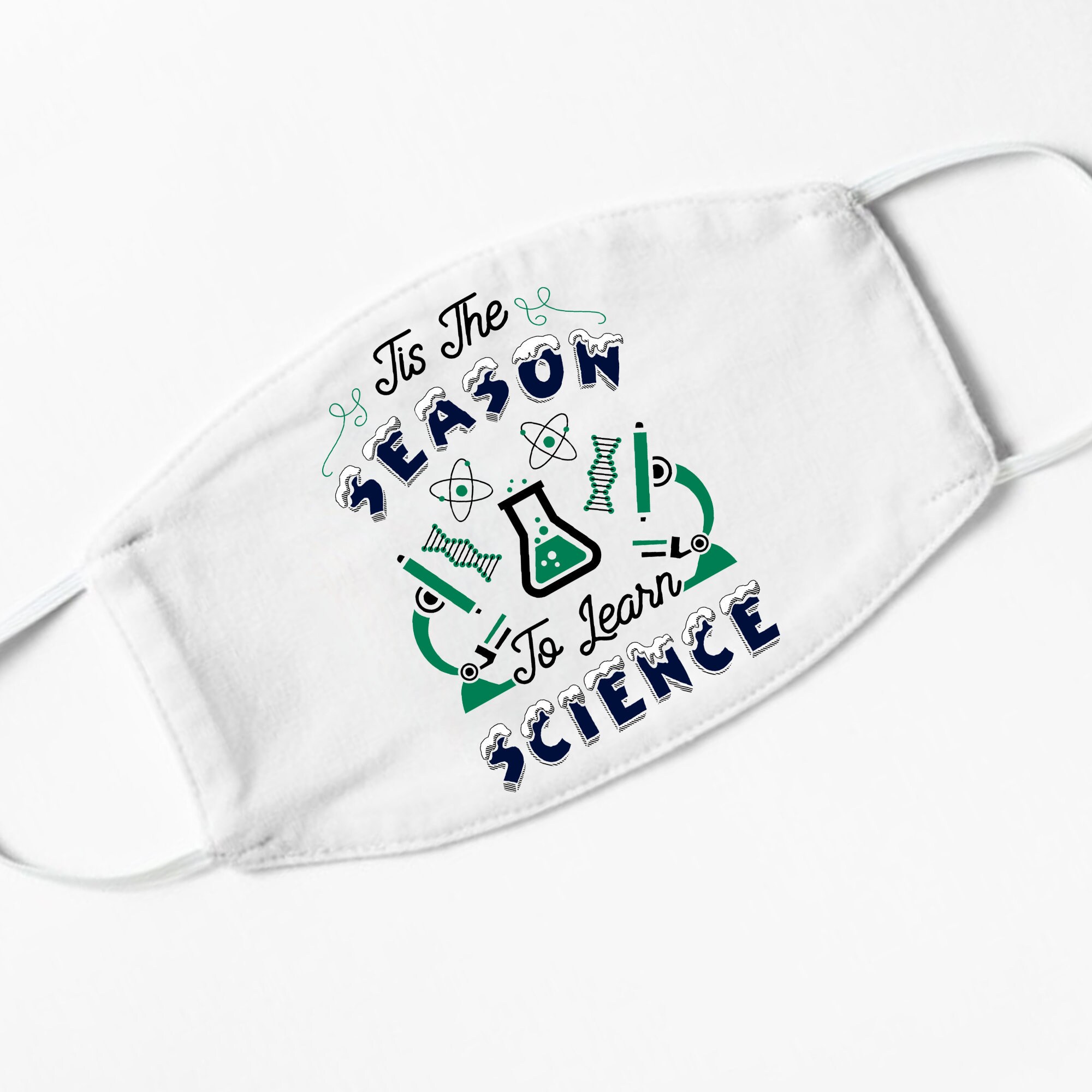 Science Face Mask Science Mask Scientist Mask Science Teacher Etsy