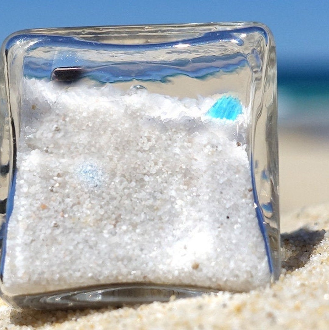 Sunshine Beach Sand Ring, Turquoise Sand Ring, Coastal Jewelry, 925 ...