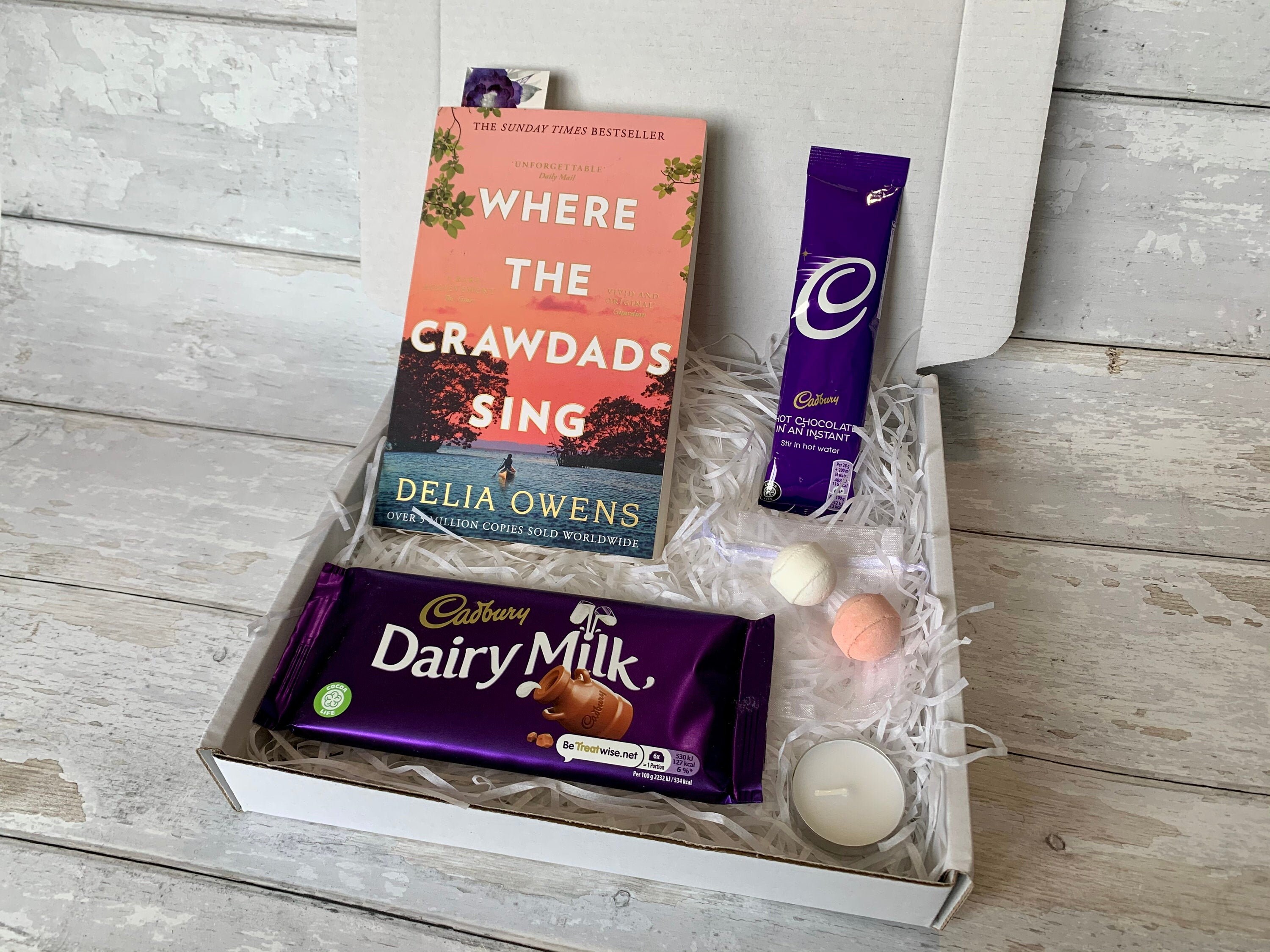 Book Lovers Gift Gift Box for Book Lover Self Care Book Etsy