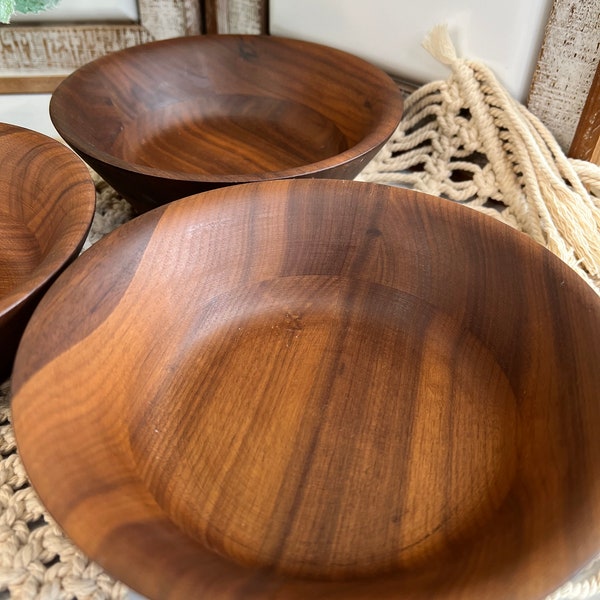 Olive Wood Salad Bowl Etsy