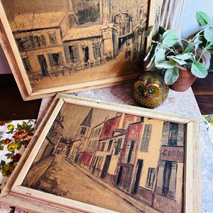 Maurice Utrillo、LA PLACE、海外版超希少レゾネ、新品額付 MAURICE UTRILLO、RUE NORVINS、海外版超希少レゾネ