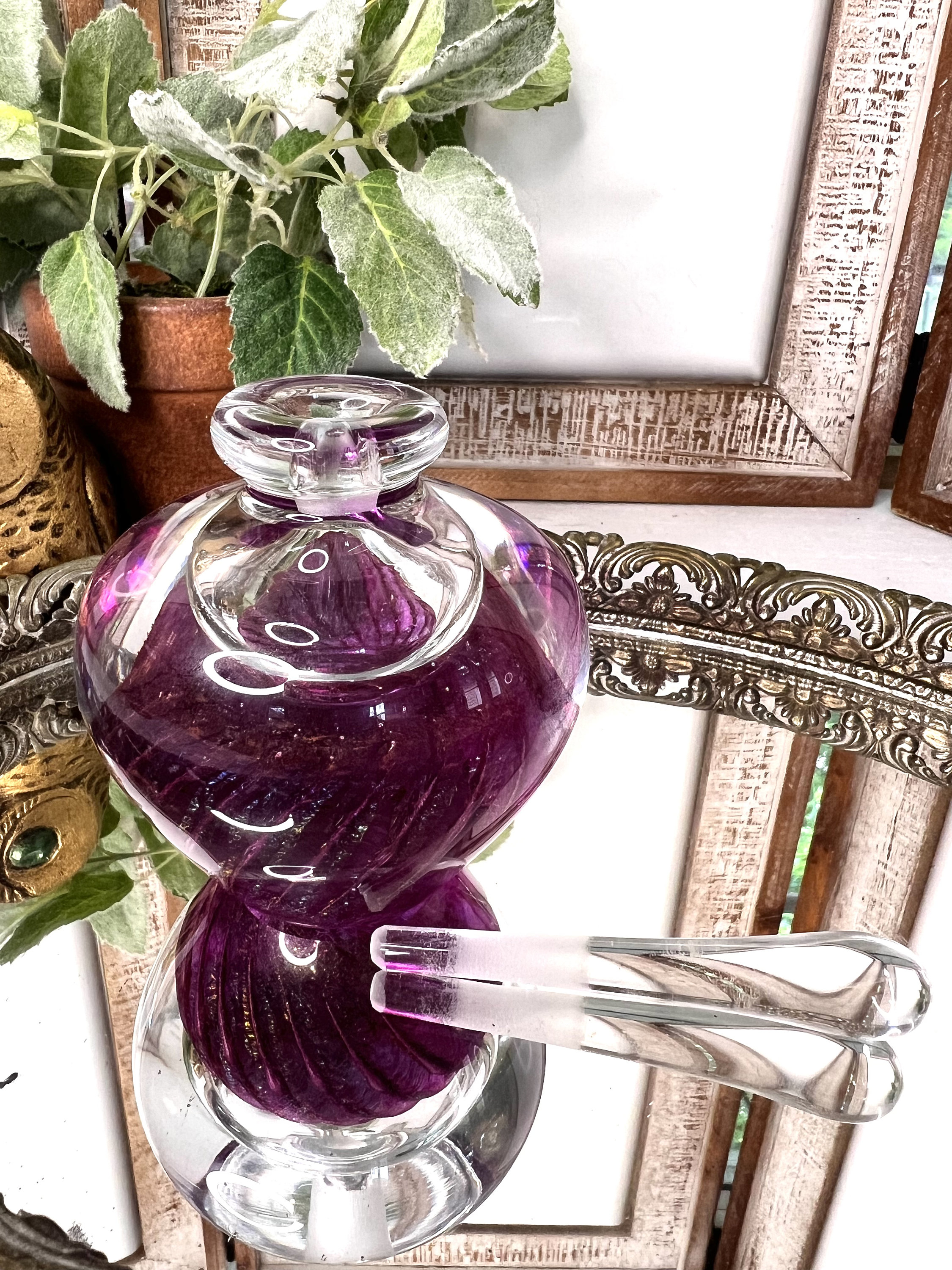 LAN glass work perfume bottle vase 花瓶 perfume vase - LAN(ラン) glass work | Alp Shop & Studio