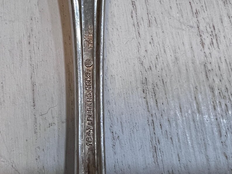 Rogers Brothers 1847 Triple XS Silverplated Old Colony Pattern Set of 6