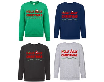 holly jolly christmas jumper