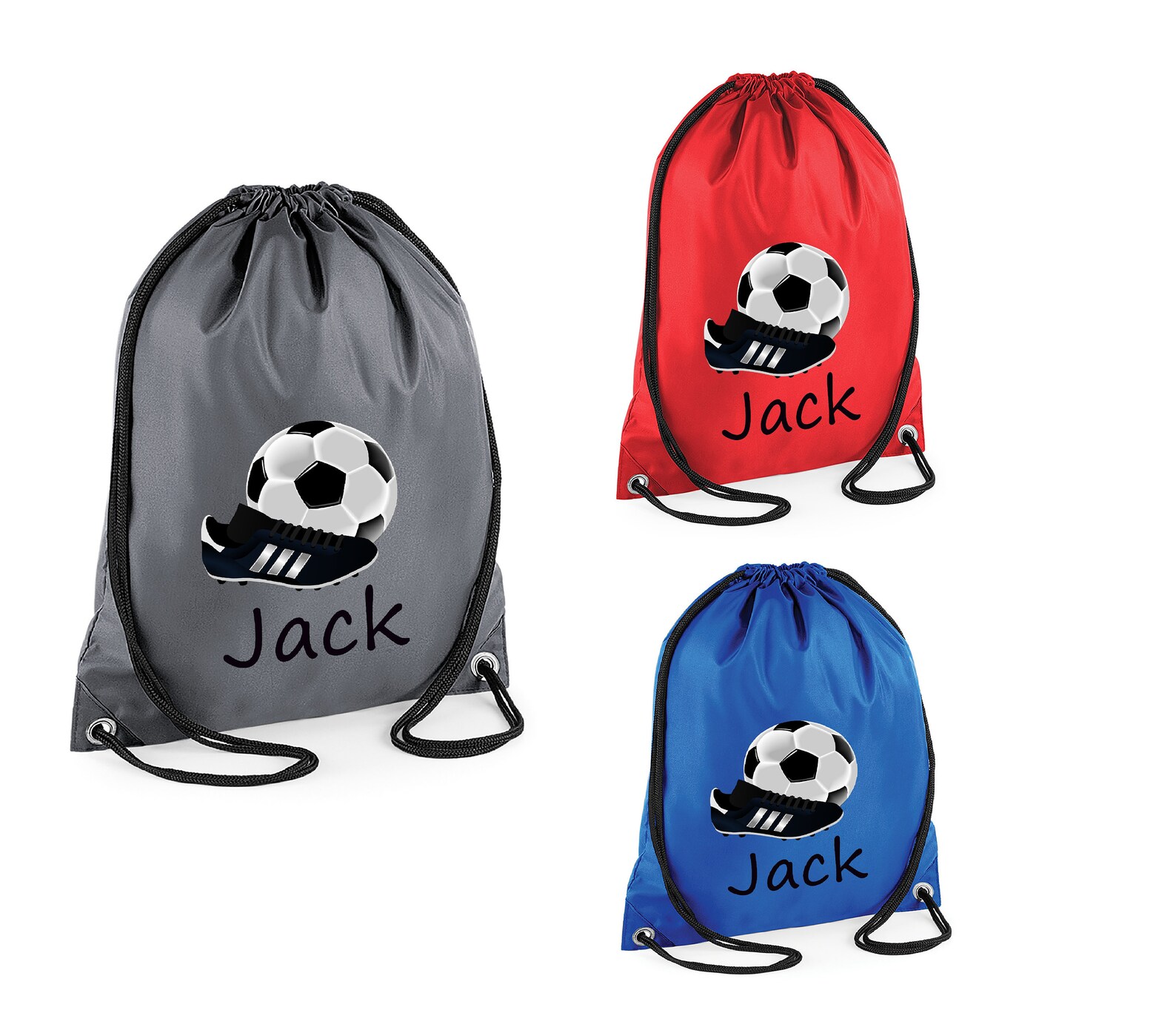 Personalised Drawstring Football Bag Gym Bag PE Bag Back to Etsy UK