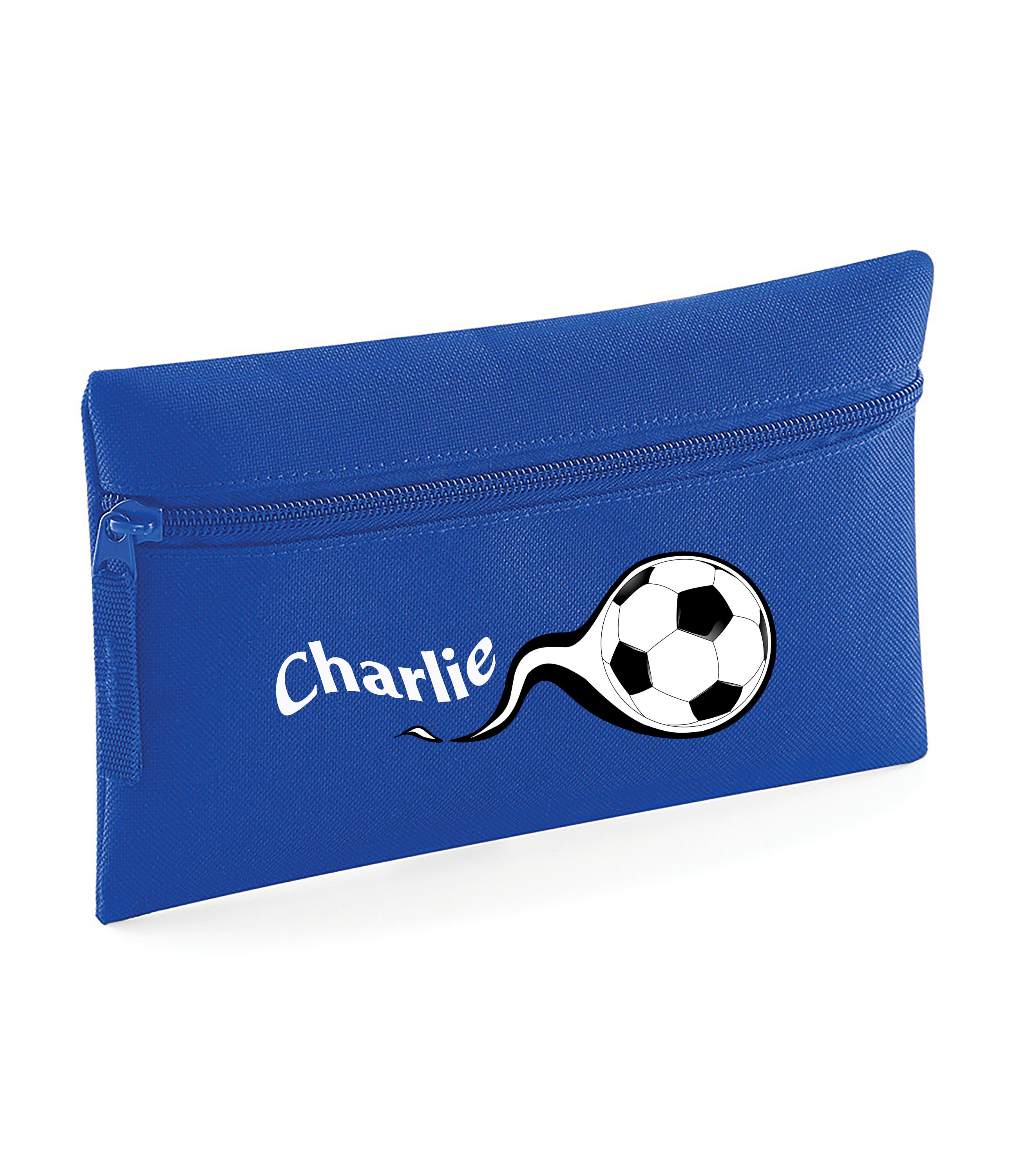 Personalised Football Pencil Case Kids Office Stationary Etsy