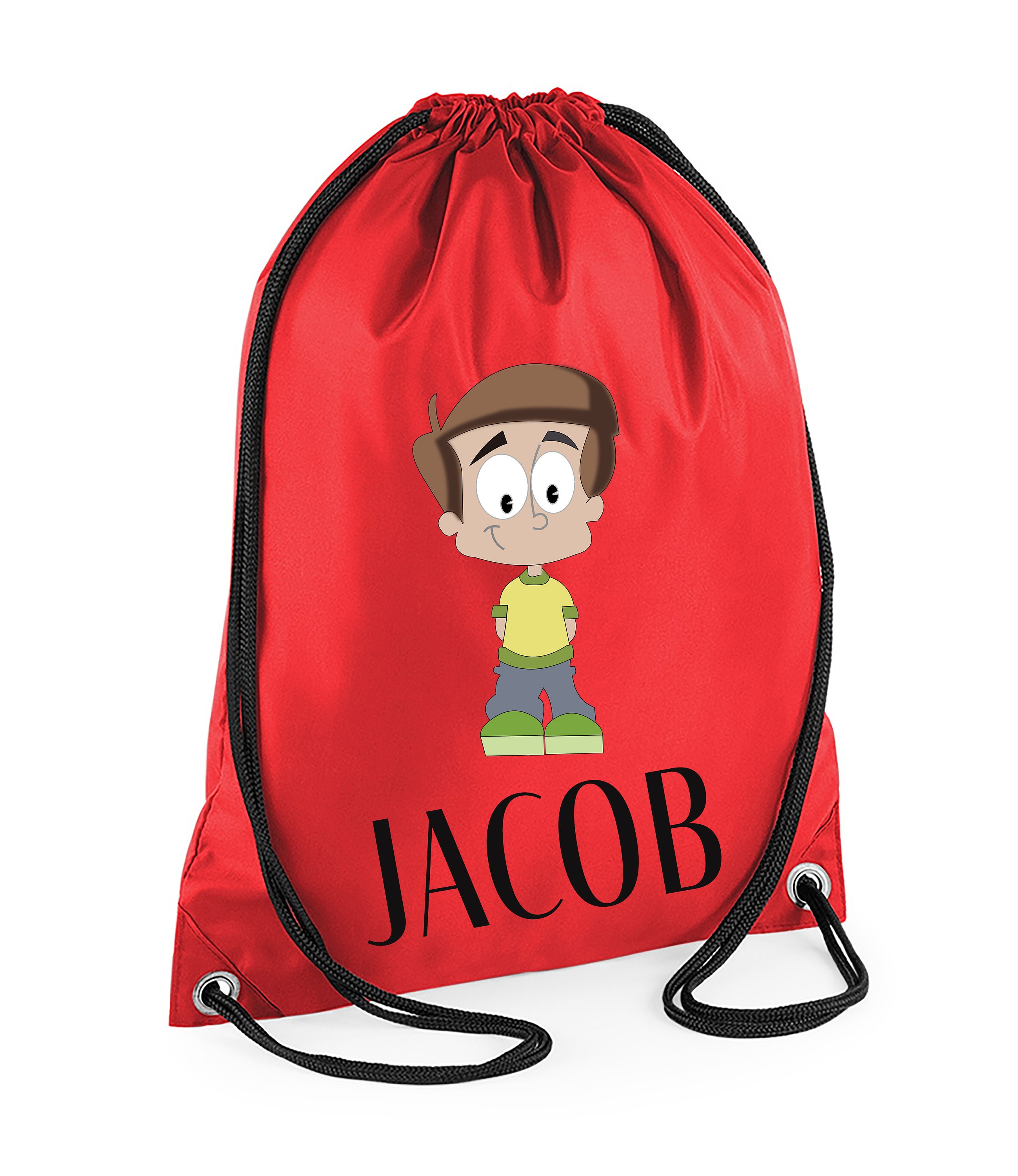 Personalised Drawstring School Bag Gym Bag Books Boy PE Etsy UK