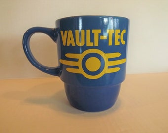 Vault-tec Coffee Mug - Cosplay Prop, Video Game Gift, Gamer Gift