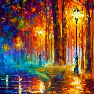 Landscape Wall Hanging by Leonid Afremov image 1