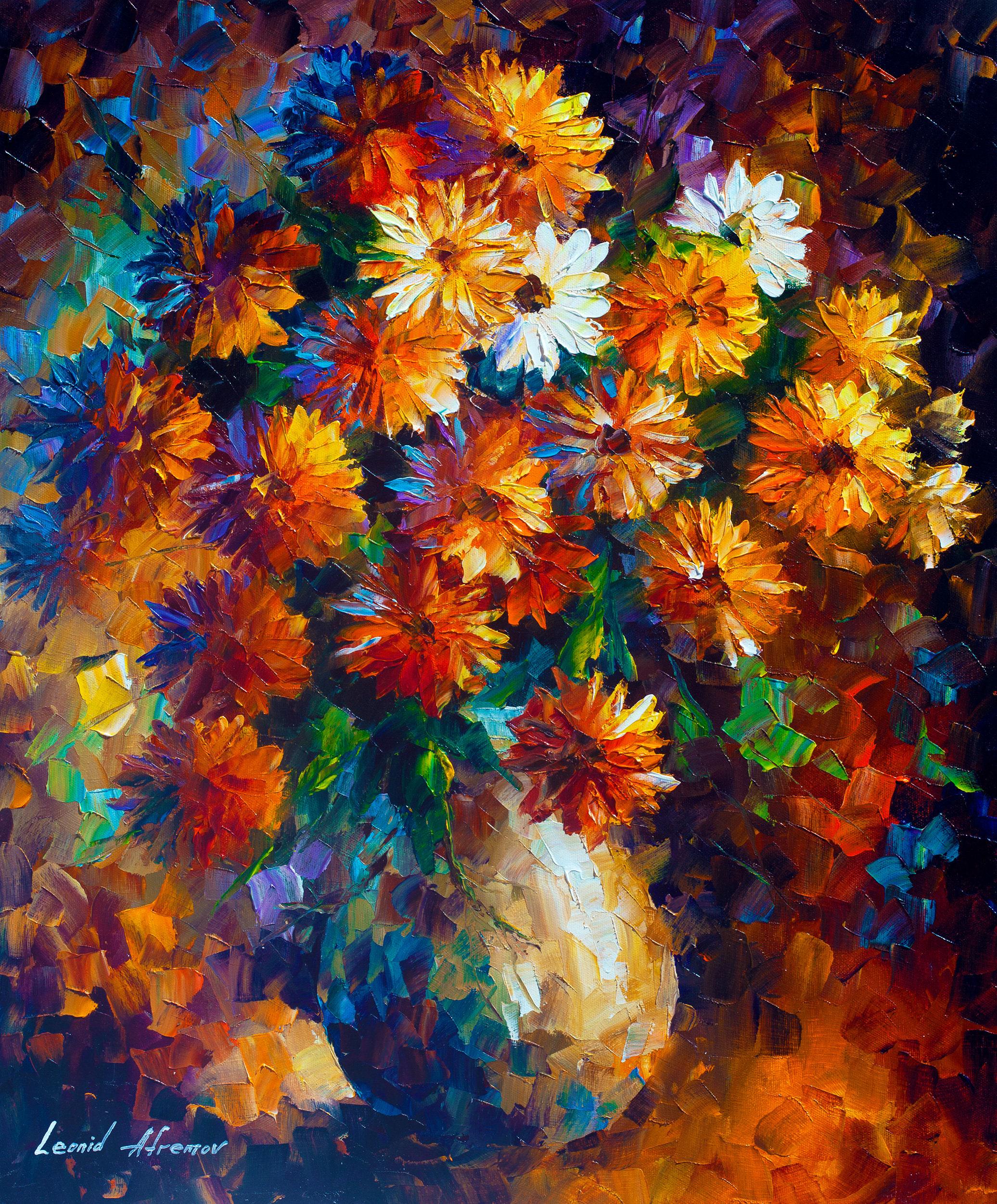 Floral Canvas Art, Flowers Wall Decor, Blossom Beauty, Nature