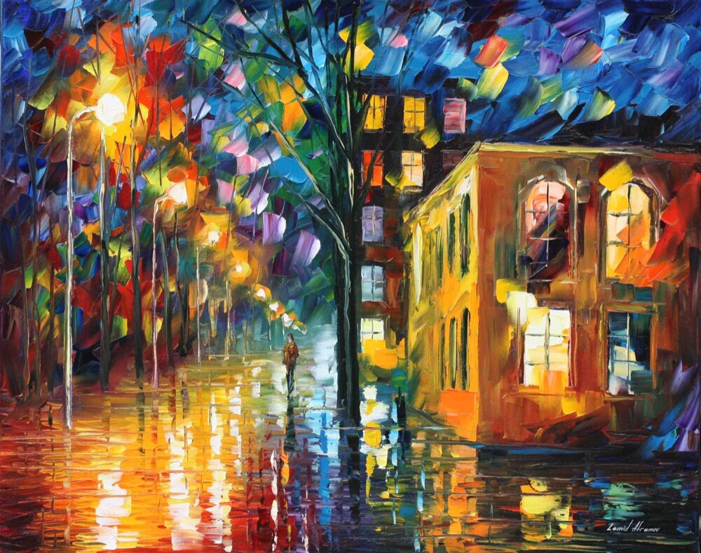 Urban Scene Canvas Art Vibrant City Print Creative Artwork