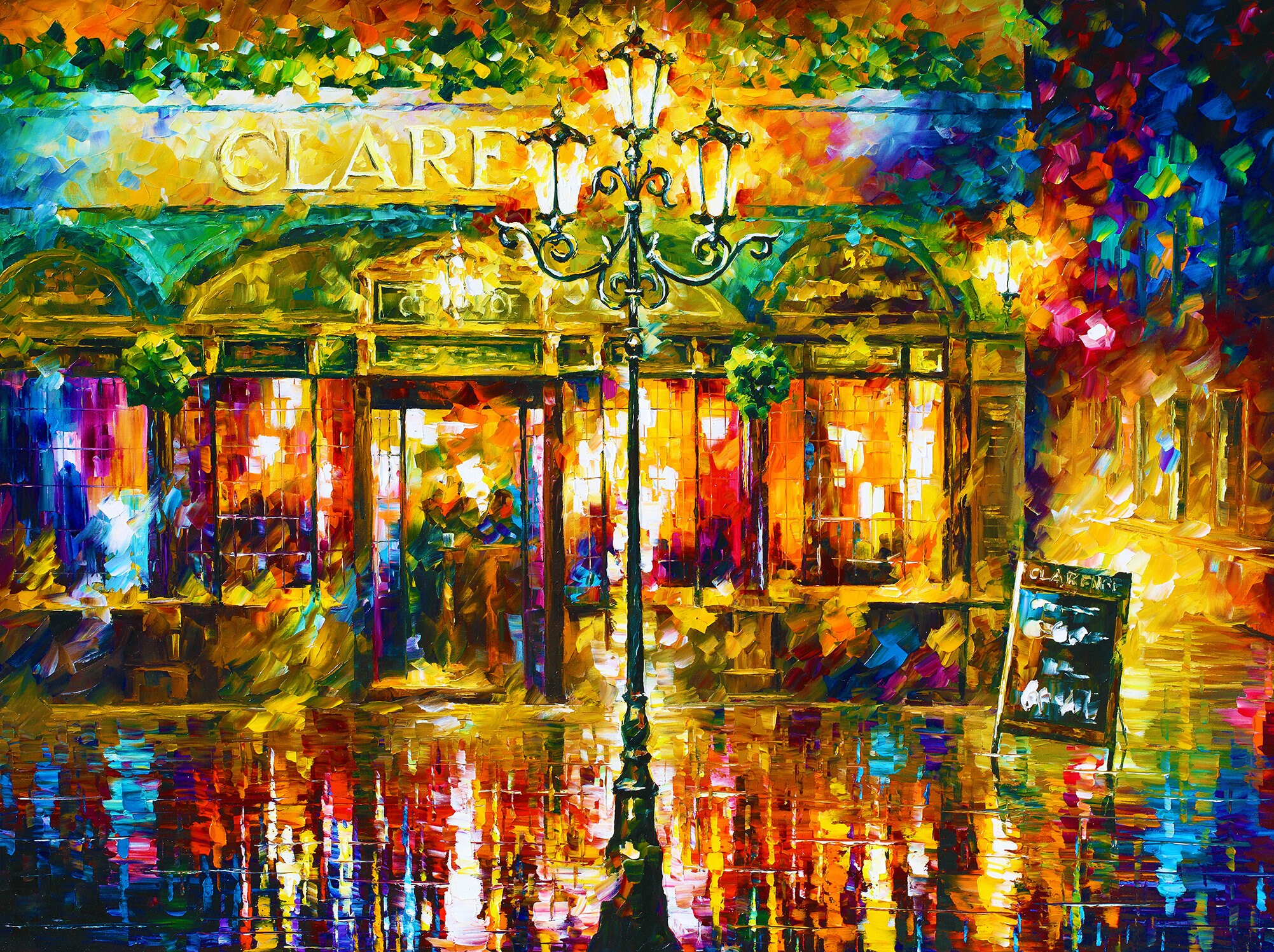 Cafe Artwork Painting for sale 108 ads for used Cafe Artwork Paintings