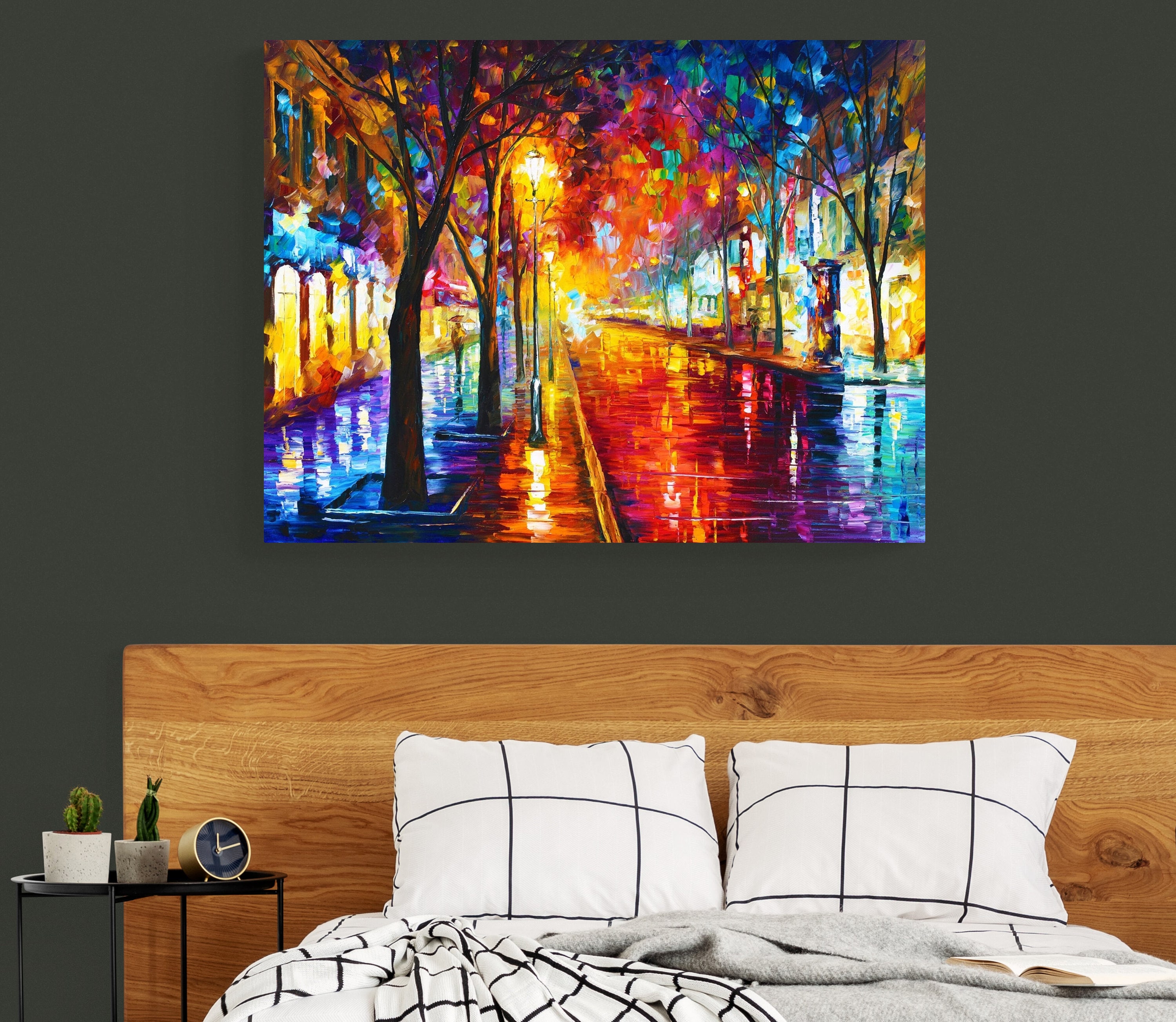 Large Artwork Bedroom Wall Art Print on Canvas by Leonid Etsy UK