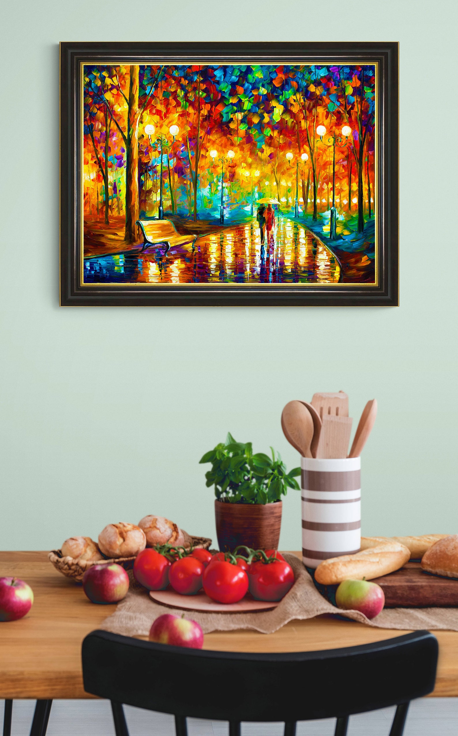 Orange Framed Wall Art Frame Canvas Art Colorful Artwork Etsy New Zealand