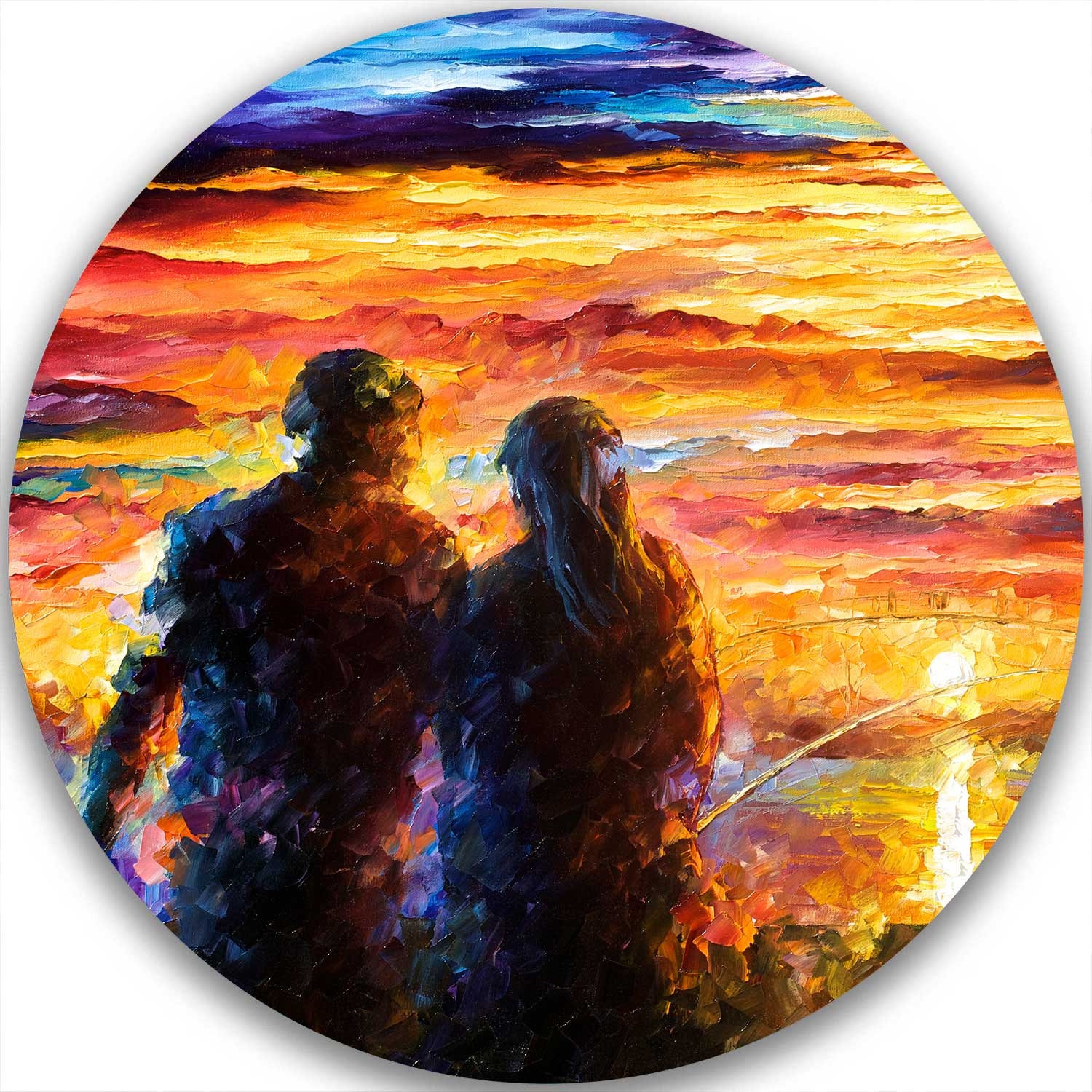 Couple Canvas Art Print Romantic Decoration on Canvas by - Etsy UK