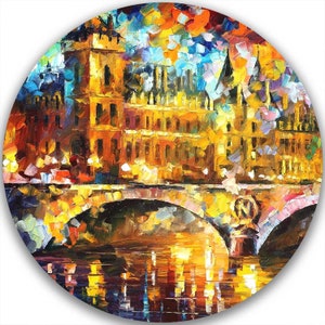 Bridge Canvas Art Print By Leonid Afremov