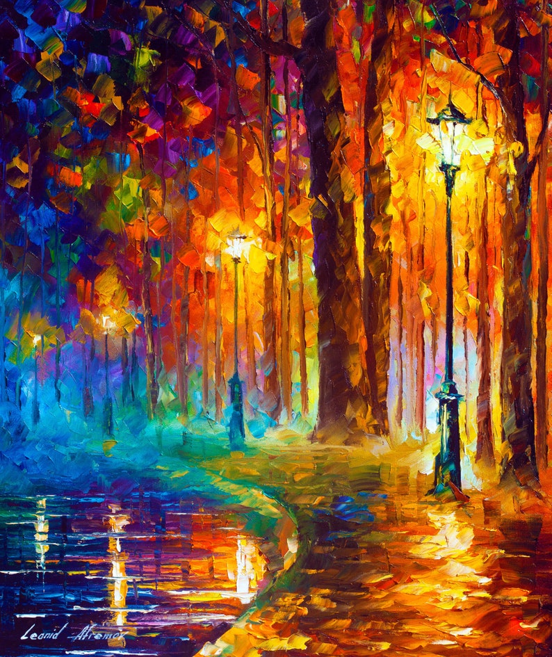 Landscape Wall Hanging by Leonid Afremov image 1