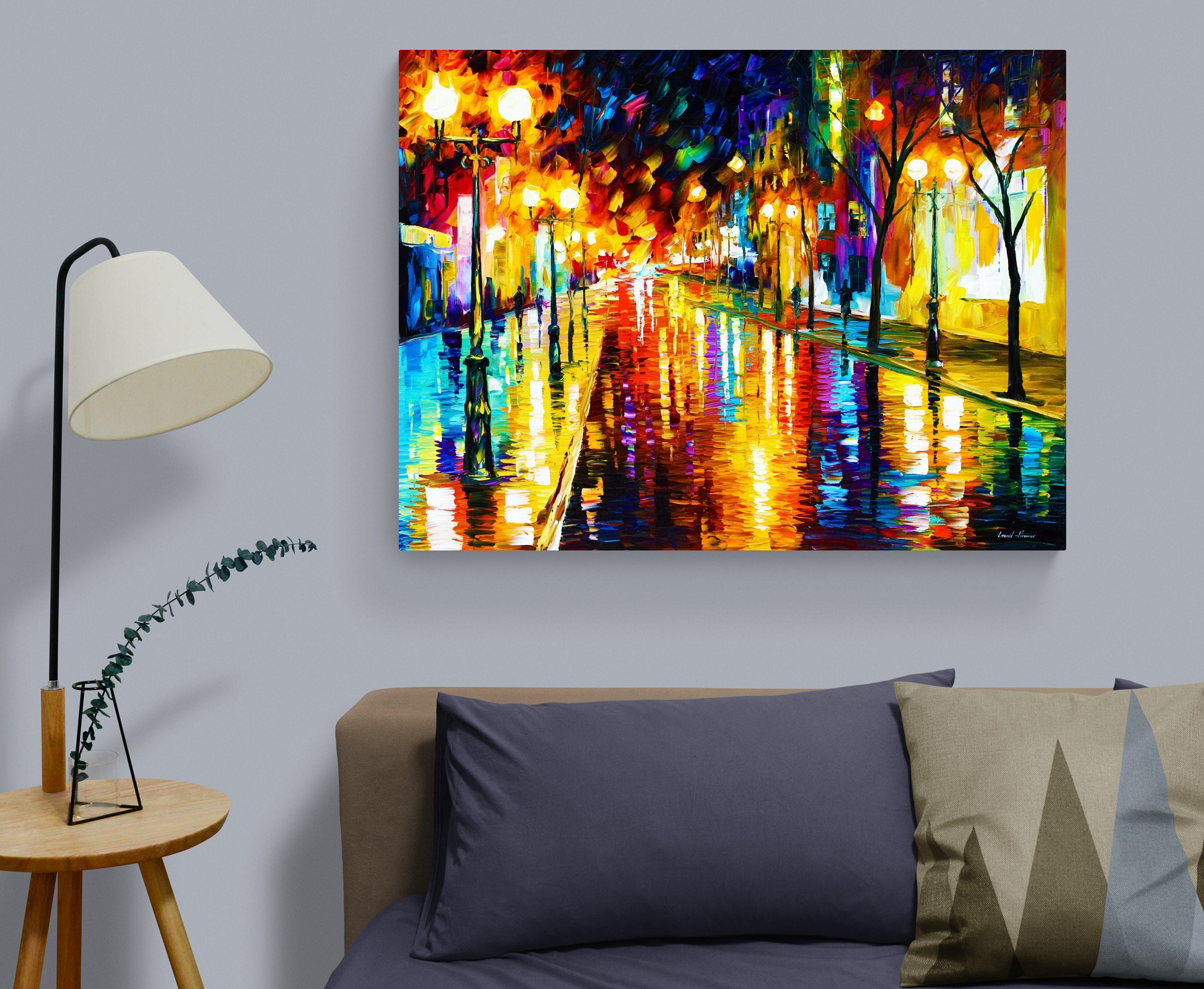 Wall Artwork Bathroom Wall Art Textured Print By Leonid Etsy