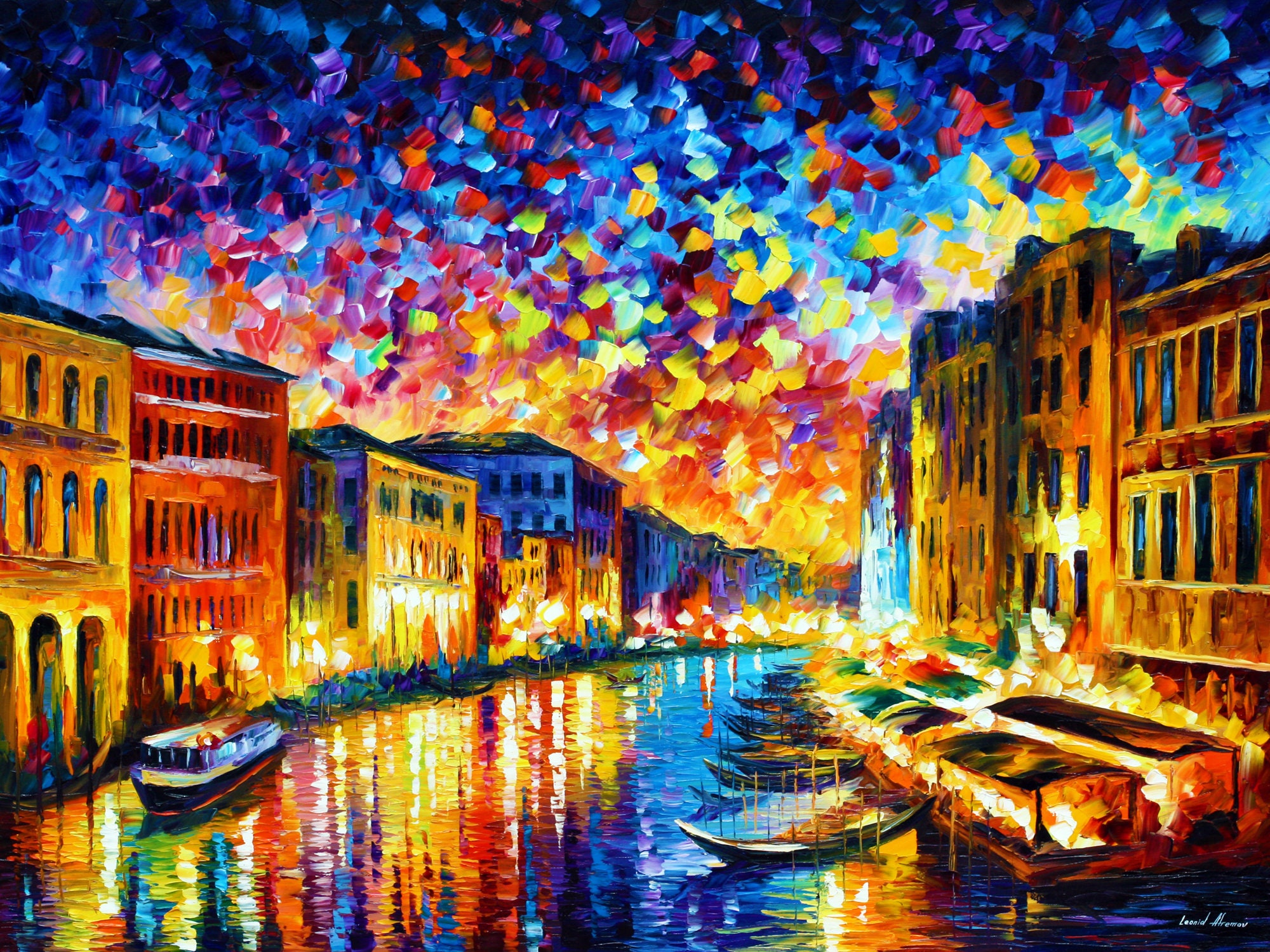 Leonid cheap afremov paintings