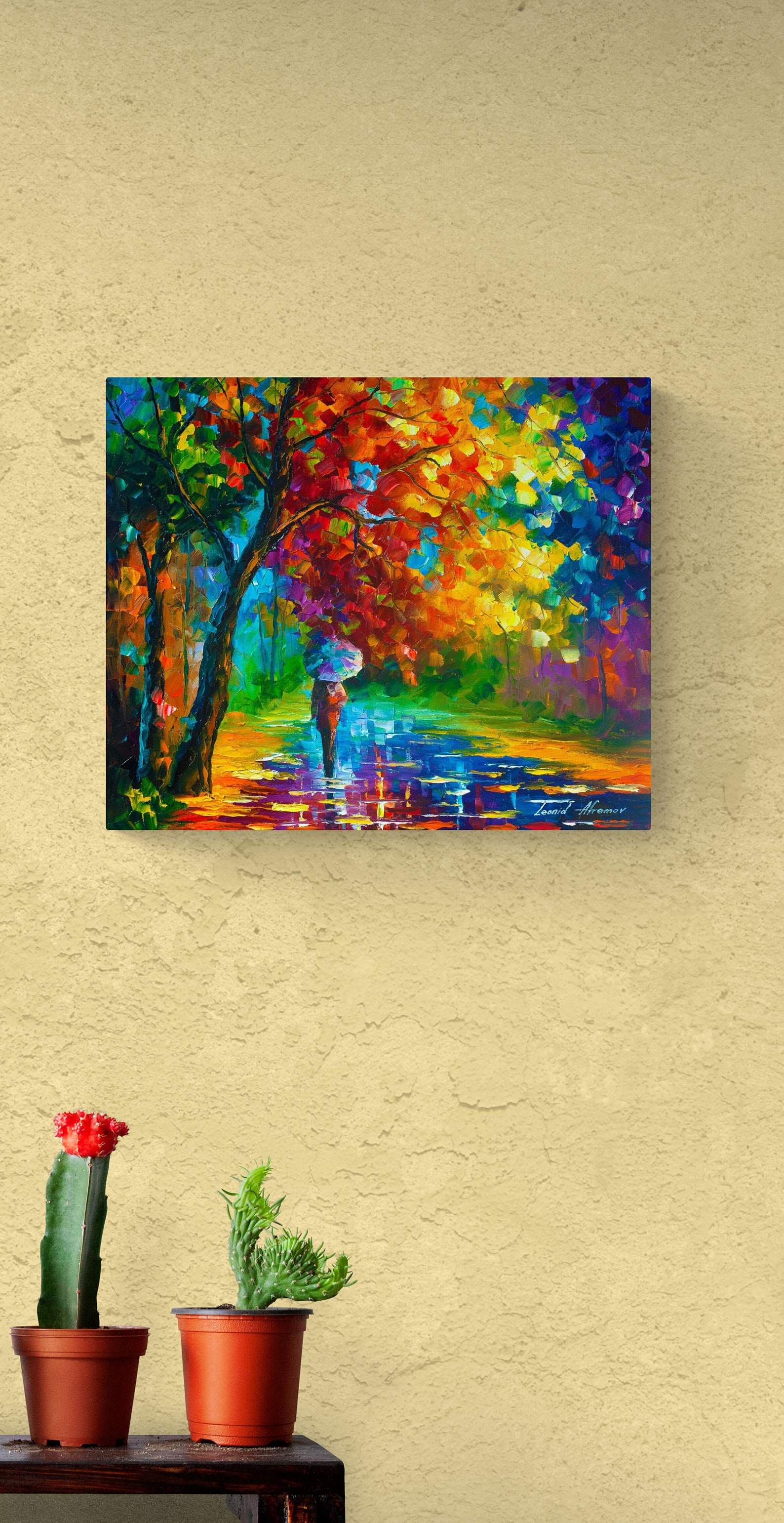 Colorful Canvas Art Print Bright Wall Decor on Canvas by Etsy