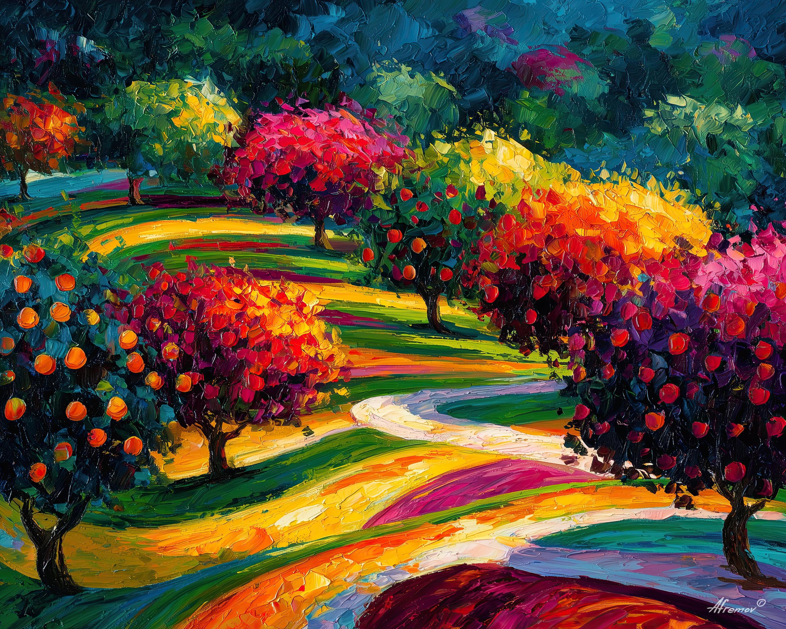 Leonid afremov canvas - Etsy 日本