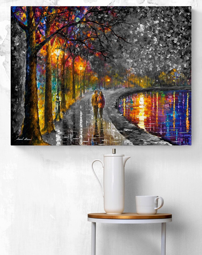 Horizontal Wall Art Horizontal Artwork Black White Print Etsy