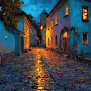 Leonid afremov canvas - Etsy 日本