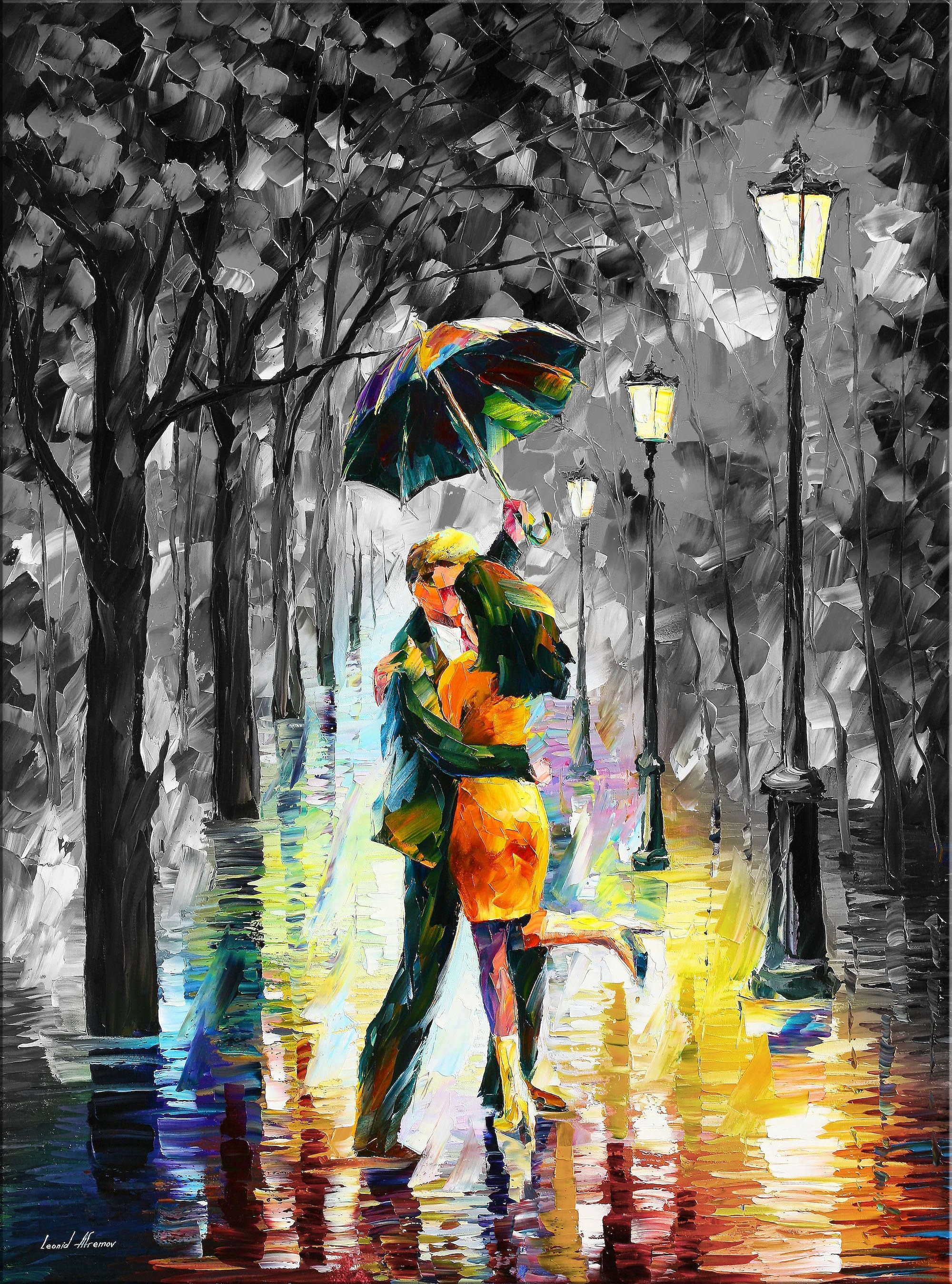 Romantic Black And White Art