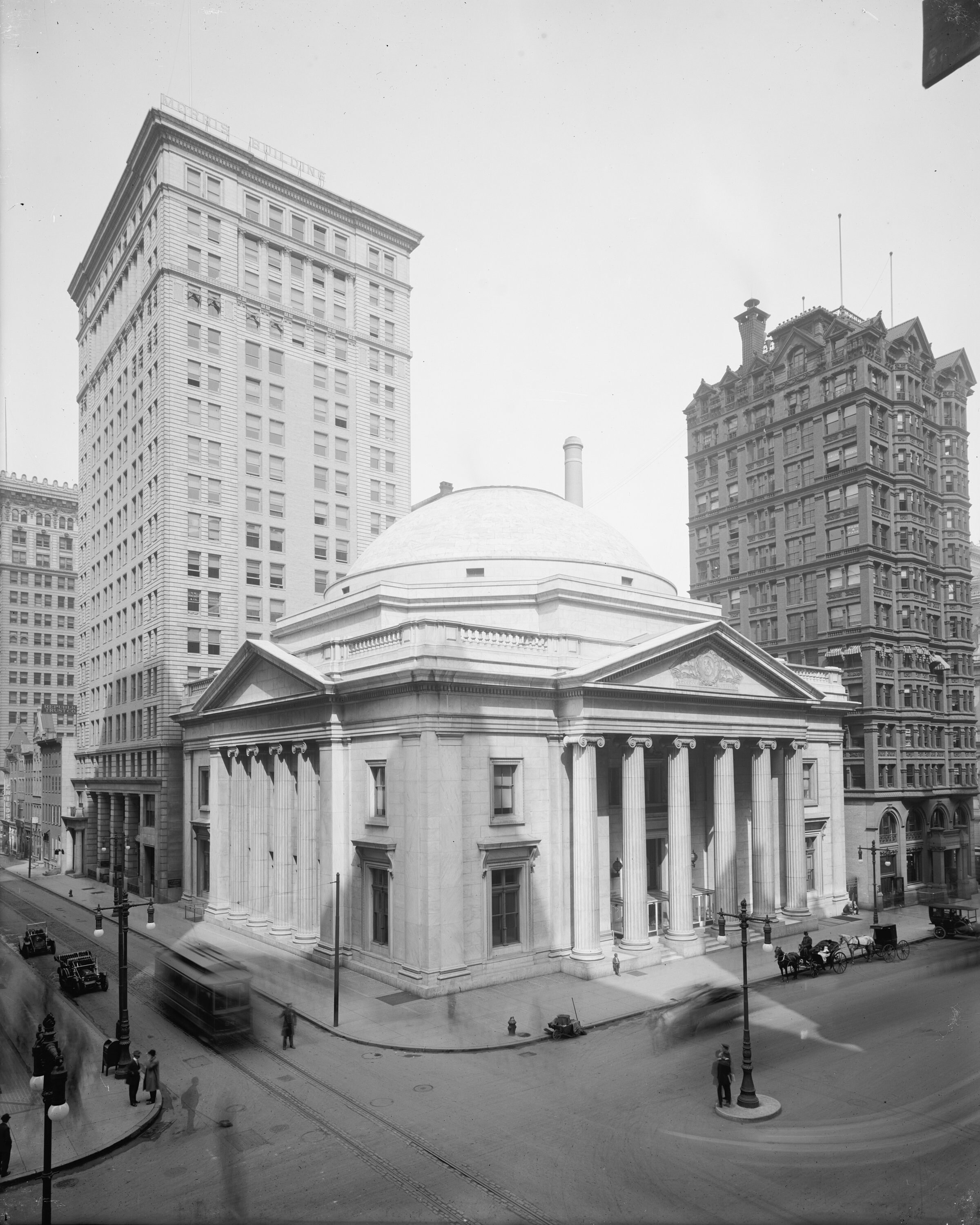 Girard Trust Building 1910 Philadelphia Print Etsy