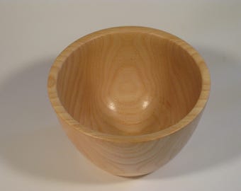 Hand Turned Maple Bowl #116