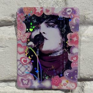 My Chemical Romance Gerard Way 3x4 photocard