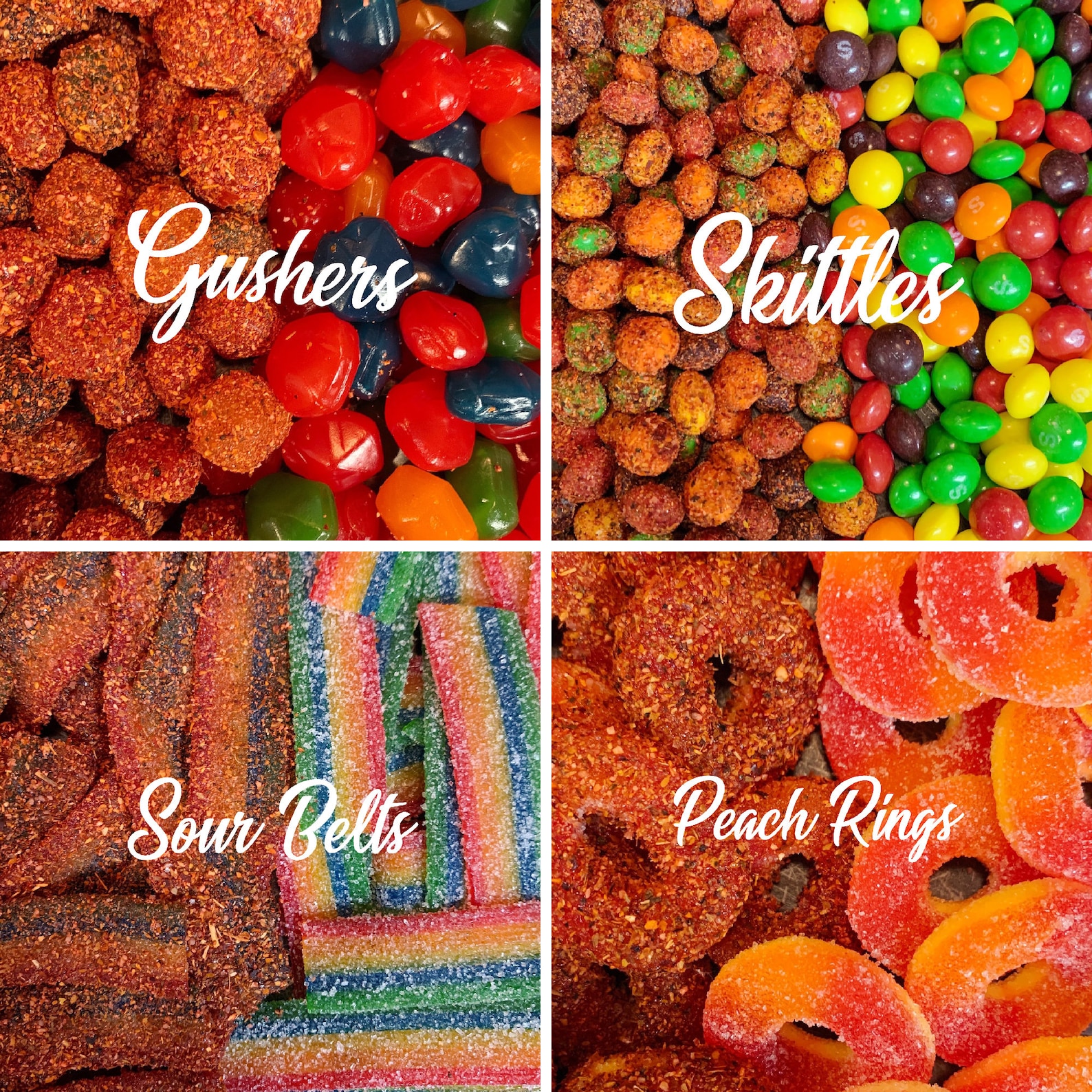 Dulces Enchilados Mexican Chili Candy Chamoy Candy Tajin Etsy España