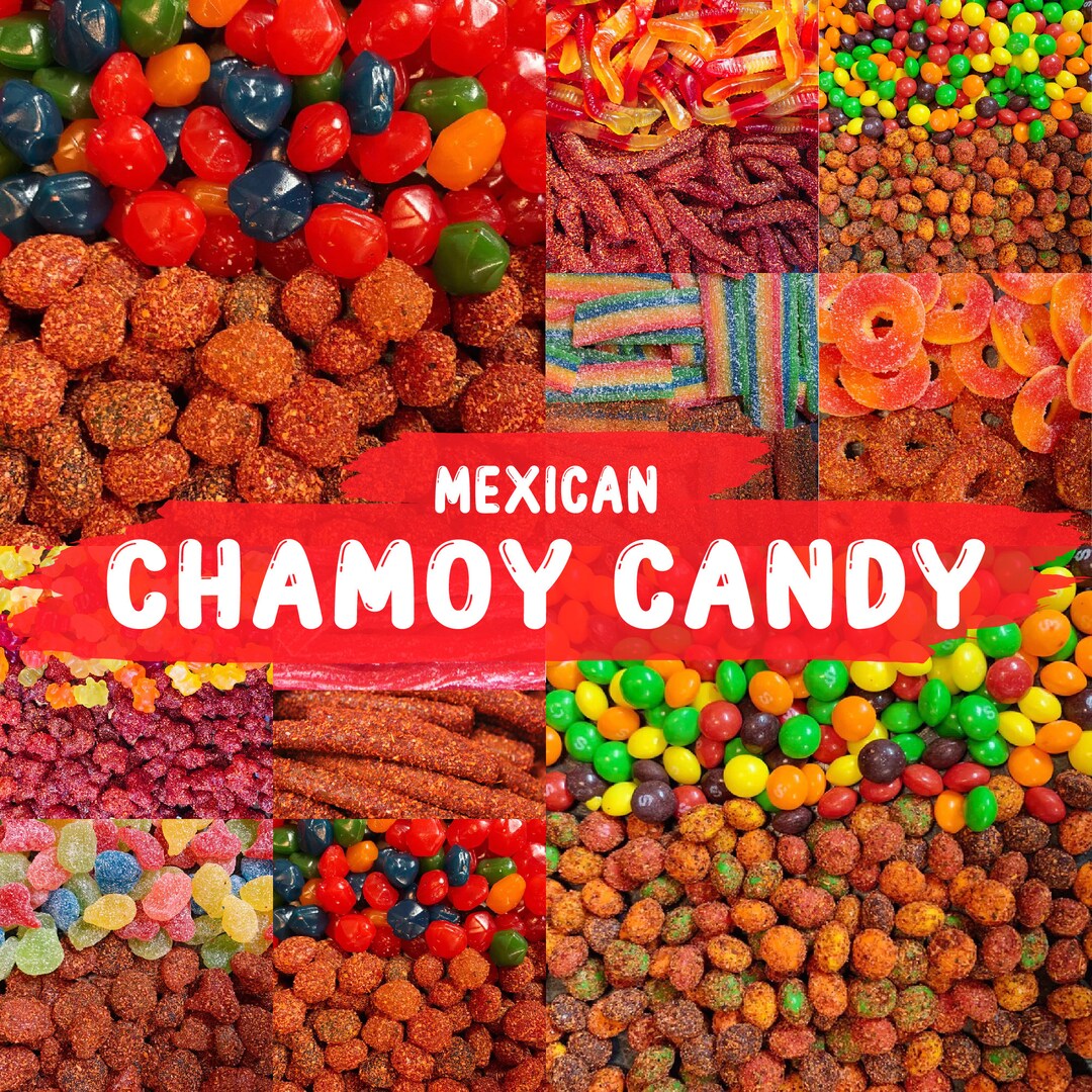 Dulces Enchilados Mexican Chili Candy, Chamoy Candy, Tajin Candy, Spicy