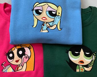 powerpuff girls bubbles sweatshirt