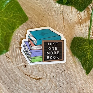 Nur noch ein Buch-Sticker