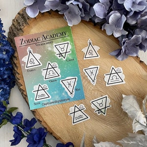 Zodiac Academy-stickers