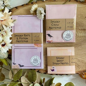 Gruseliges Notizblock-Set - Spooky Fall