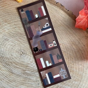 Witchy bookshelf bookmark